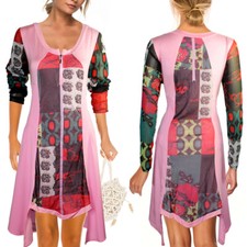 Patchwork Lagenlook Stretch