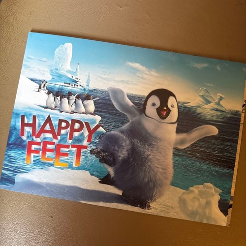 Happy feet broschüre oscar - feet,