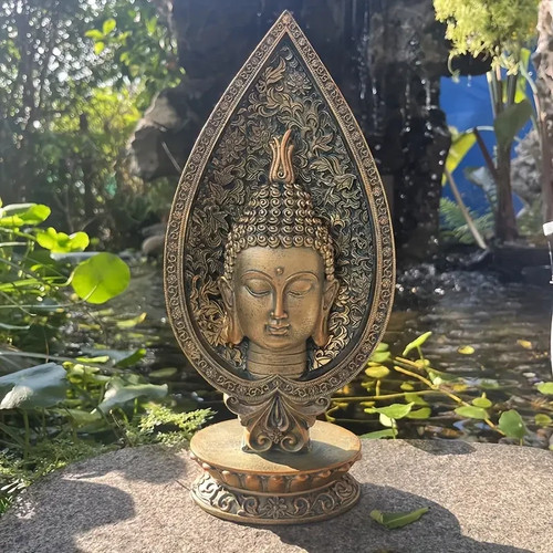 Buddha kopf statue aus - kopf, resin