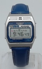 Dugena Herrenuhr,Edelstahl,Alarm,Chronograph,Datumsanzeige,Uhr läuft