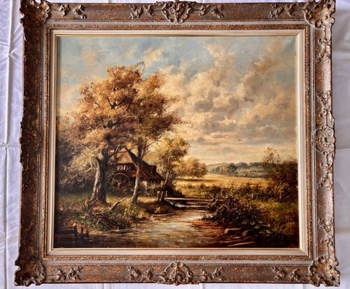 Landschaft ölgemälde - -,