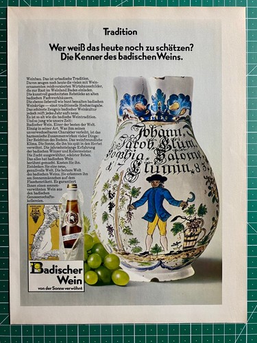 Badischer wein von der - von,