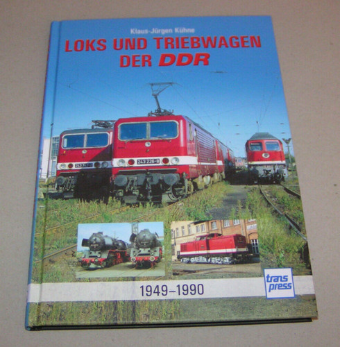 Loks und triebwagen der ddr - triebwagen,