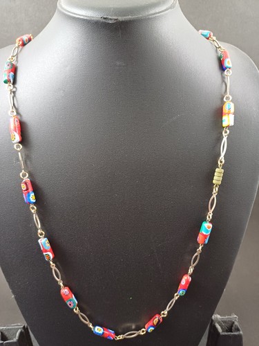 Muranoglas kette 60er jahre - muranoglas, 50/60er