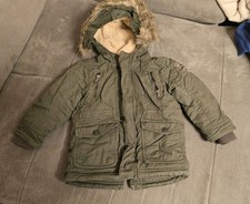 Winterjacke Gr. 92 Khaki Oliv