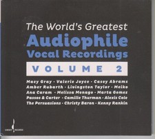 CD The World's Greatest audiophile Vocal Recordings. Vol. 2 Chesky Records