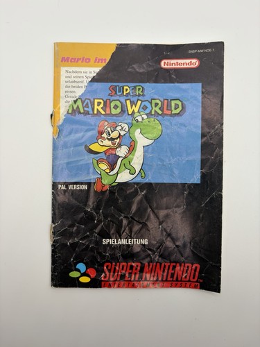 Anleitung snes super mario - anleitung,