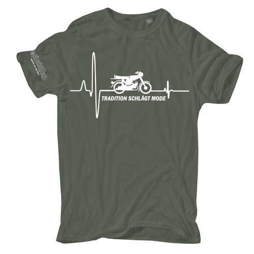 Shirt moped ostdeutschland - t-shirt,