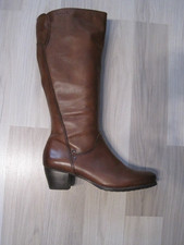 Tamaris Stiefel braun / cognac 39 Leder inkl. Stiefelspanner