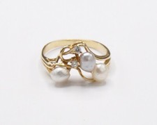 Biwa Perle Diamant Brillant