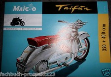 MAICO TAIFUN 350 & 400CCM PROSPEKT TÜBINGEN 1954 OLDTIMER SAMMLER MOTORRAD