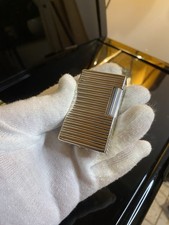 S. T. Dupont Feuerzeug Lighter Linie 1 Groß Silber ( Überholt )