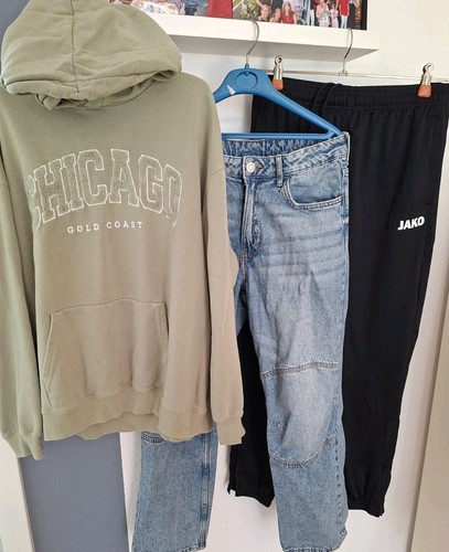 Paket hoodie jeans - h&m,