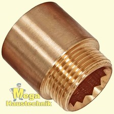 Hahnverlängerung Verlängerung aus Messing Innengewinde IG x Aussengewinde AG