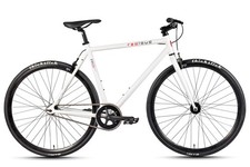 REDLOUD Fixie 28 Zoll FA.01 weiß Damen Herren single speed