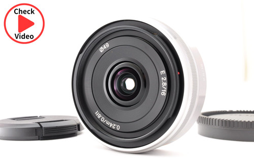 Sony 16mm 8 - 2.8, sel16f28