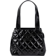 Chanel Quilted Patent Leather