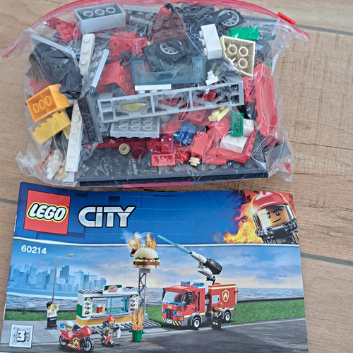 Lego city 60214 burger bar - city,