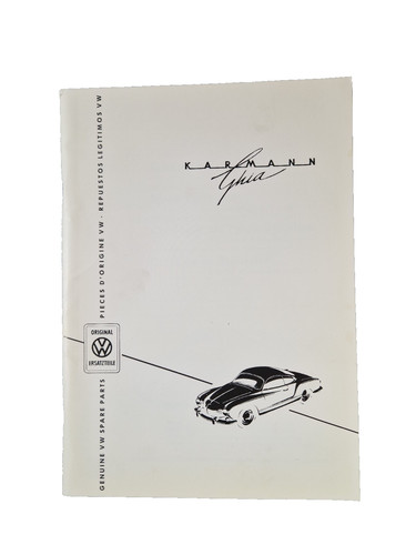 Ersatzteilkatalog von 1957 - , vw