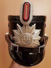 VINTAGE DEUTSCHE 60er POLIZEI SHAKO HAMBURG POLIZEI KALTER KRIEG - GRÖSSE 57 1/2