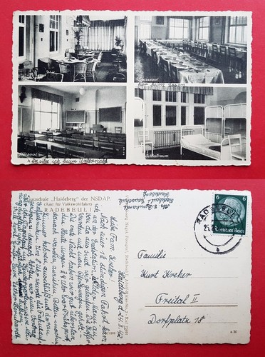Radebeul 1942 schule - ak,