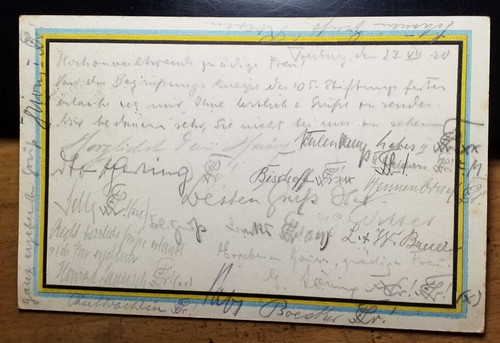 Corps suevia freiburg 1920 - freiburg,