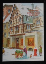 Alte Grußkarte Weihnachten