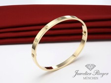 Cartier Armreif Love Gelbgold 750 Größe 20 2021 Gold Damen Herren Armband