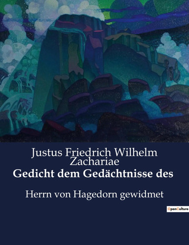 Gedicht dem gedächtnisse des - dem,