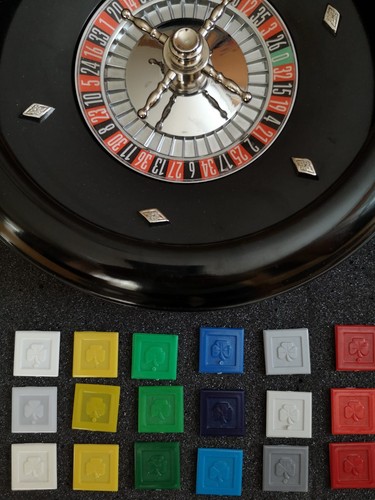 600 vintage spielmarken - 600,