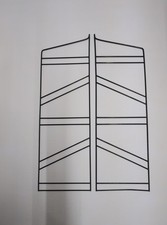 2 x Leiter für Stringregal