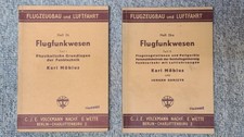 2 Hefte Flugfunkwesen Nr. 26 / 26a Karl Möbius Flugzeugbau / Luftfahrt