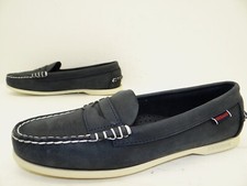 Sebago Jacqueline Loafer Slipper Segelschuhe Damen Schuhe Leder Gr.38,5 Blau
