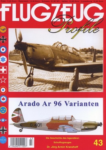 Flugzeug profile 43 arado - flugzeug, nr.