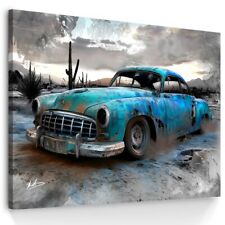 Leinwand Bild Rostiger