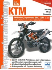 KTM 690 Enduro/Supermoto/SMC/Duke/+R Reparaturanleitung Reparatur-Buch/Handbuch