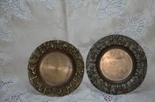 2 x Alter schale Messing und