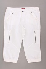 ✅ edc by Esprit 3/4 Hose Hose für Damen Gr. 38, M weiß aus Baumwolle ✅