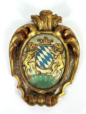 Antikes Wappen Bayern Barock
