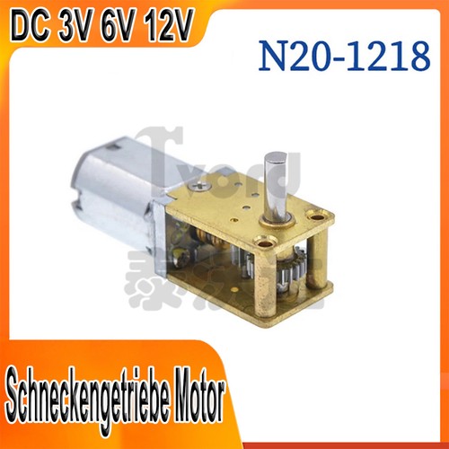 N20 schneckengetriebe motor - n20,