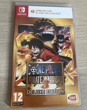 NEU Nintendo Switch Spiel One Piece Pirate Warriors 3 Game Deluxe Key Code