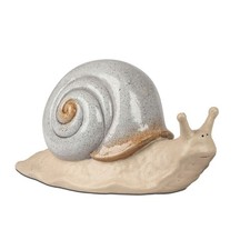 Dekofigur Schnecke STONE BLUE