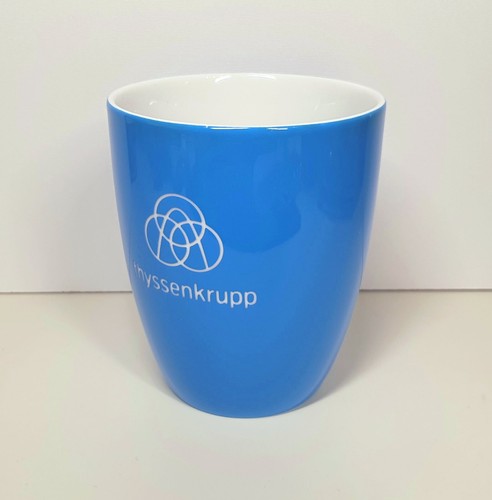 Thyssenkrupp logo tasse - thyssenkrupp,