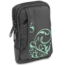 Bundlestar MANGA I Universal-Kameratasche Chic in Schwarz/Türkis Panasonic Lumix