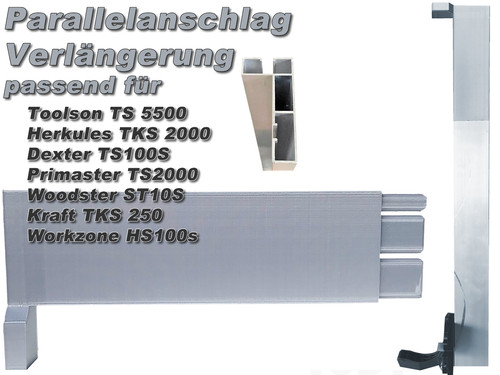 Parallelanschlag verlängerung - parallelanschlag,