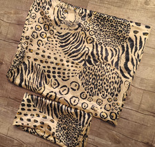 Bettwäsche Set Mit Tiger Bettbezug 155x200, Kissenbezug 80x80