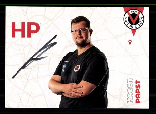 Hagen papst autogrammkarte - papst,
