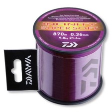 Daiwa Infinity Super Soft 0,31mm / 7,0Kg / 1250m MP Monofilschnur Karpfenschnur