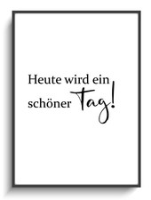 Kunstdruck A4 Minimal Schöner