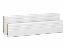Sockelleiste Weiß MDF Modern